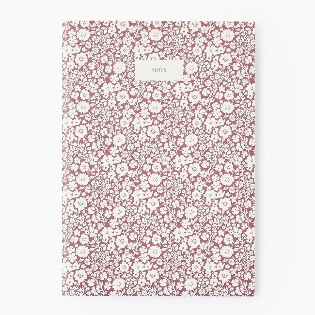 Carnet A5 ligné, 48 pages merlot <span itemprop=