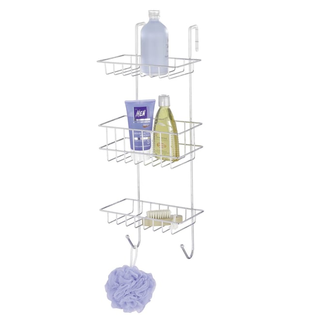 Etagère De Douche Revigo Couleur argent <span itemprop=