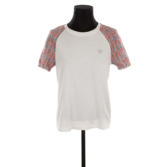 T-shirt en coton - Très Bon État blanc <span itemprop=
