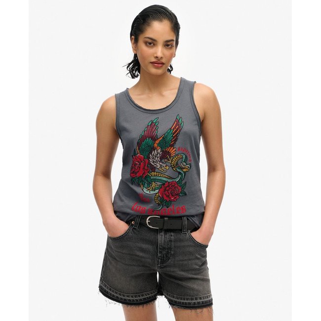 Débardeur à encolure dégagée Neo Trad Tattoo - SUPERDRY
