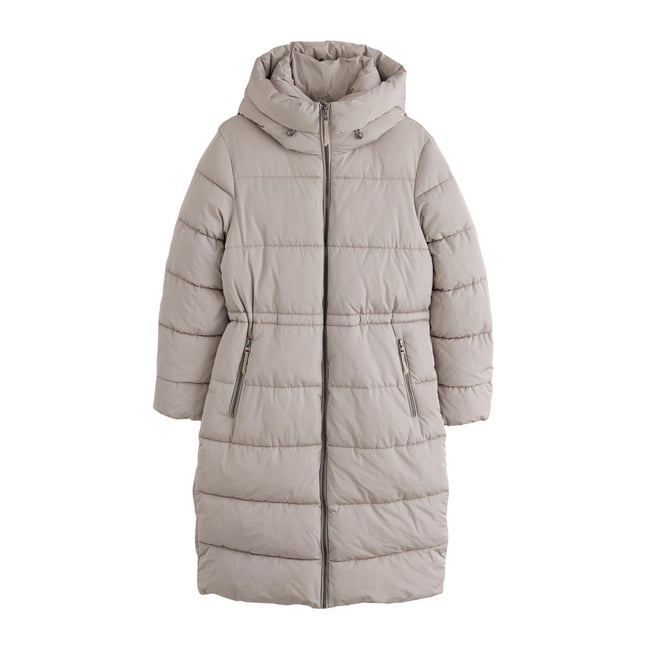 Long manteau rembourré déperlant à capuche - NEXT