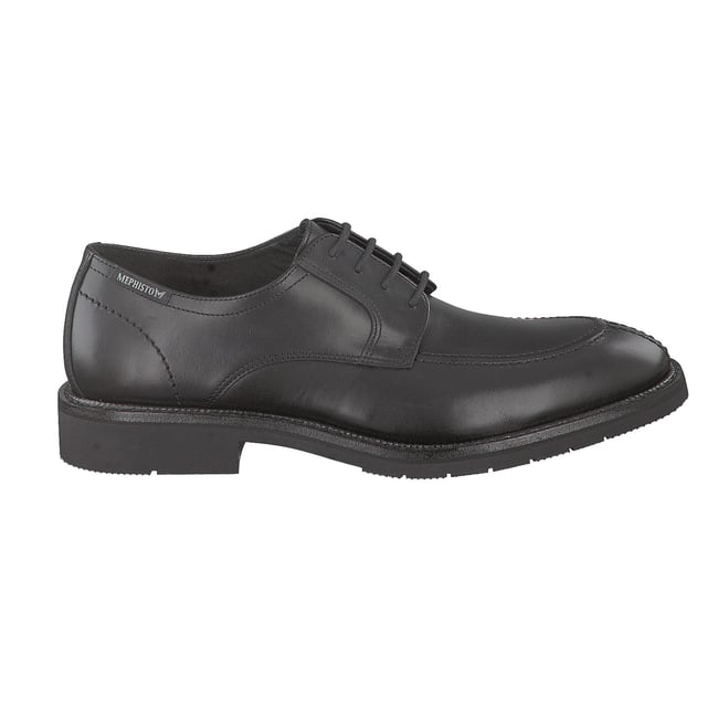 Derbies en cuir TITUS noir <span itemprop=