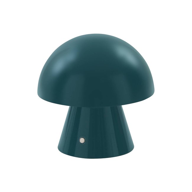 Lampe à poser en métal jeunesLED, Nevijo Couleur pétrole <span itemprop=