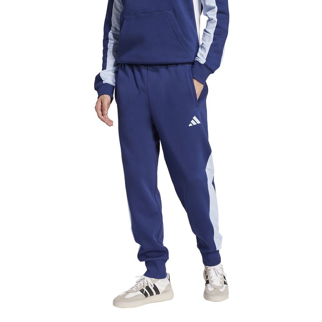 Pantalones color block Essentiel azul <span itemprop=