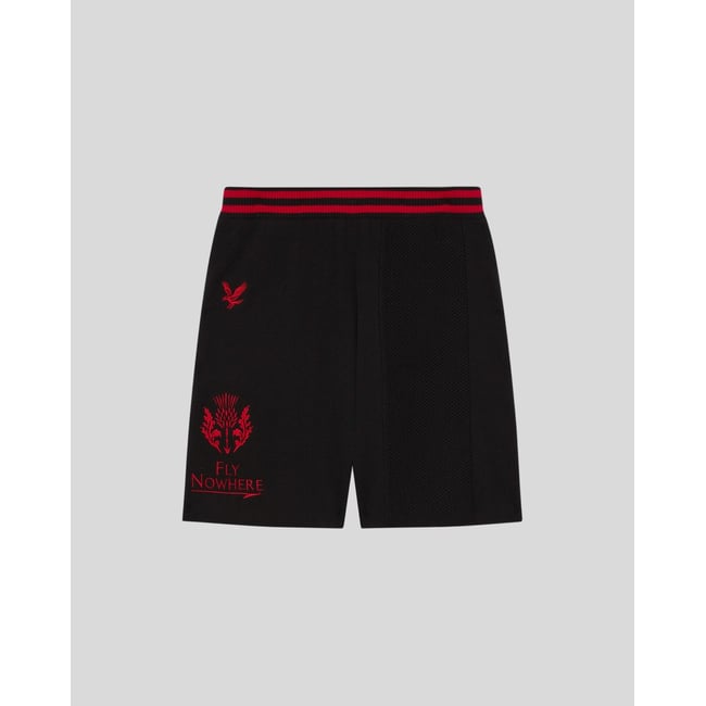 Short à rayures noir jais <span itemprop=