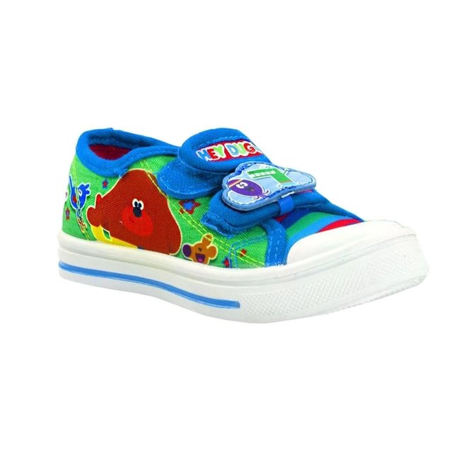 Chaussures bleu / vert / blanc <span itemprop=