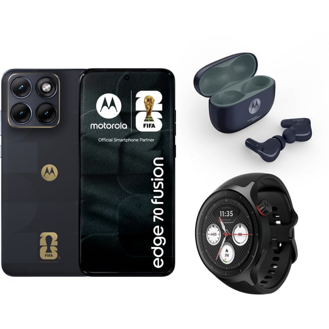 Smartphone Pack Edge 70 Fusion256GoFifa+buds2+Watch - MOTOROLA