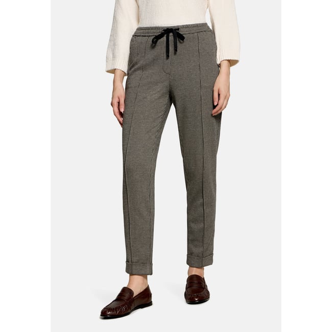 Pantalon à enfiler à motifs nature/black <span itemprop=