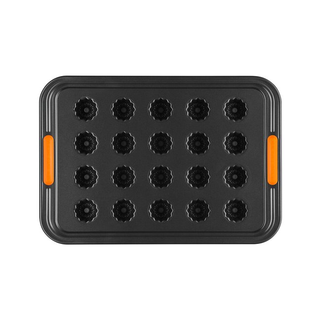 Moule 20 mini cannelés noir <span itemprop=