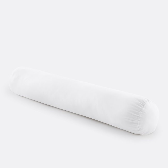 Traversin ferme Essentiel Couleur blanc <span itemprop=
