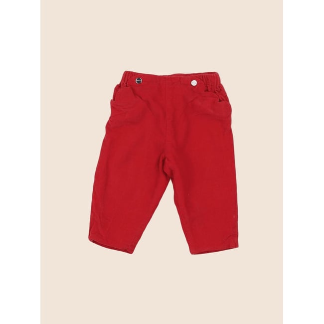 Pantalon doublé - Très bon état rouge <span itemprop=