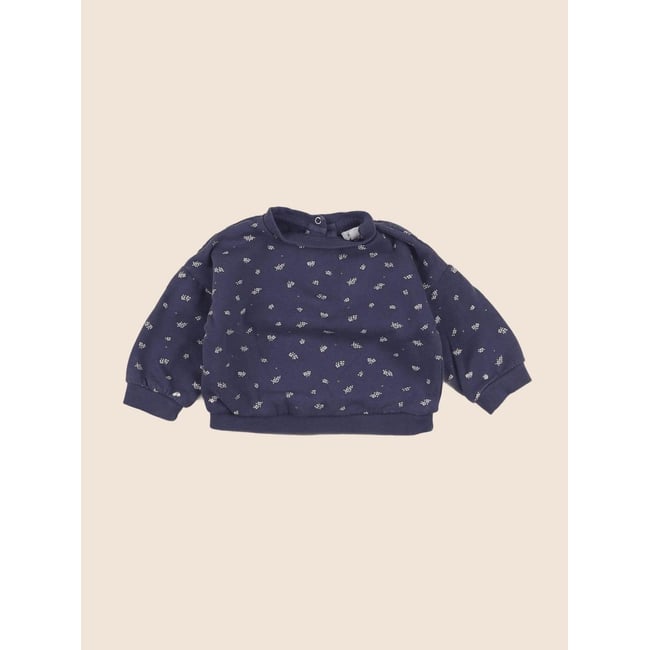 Sweat - Très bon état bleu <span itemprop=