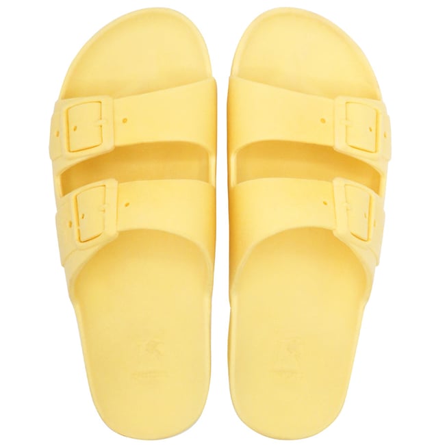 Sandales plates Enfant BELO HORIZONTE banane <span itemprop=