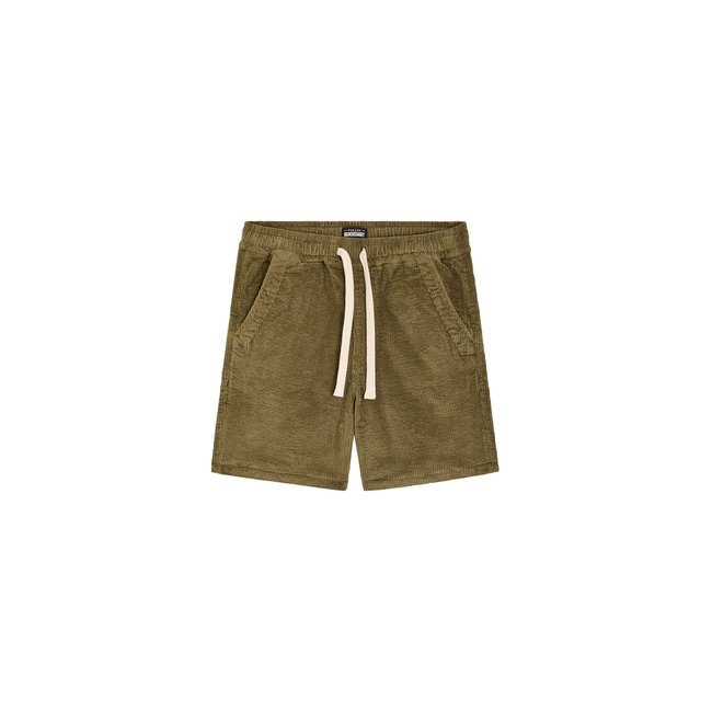 SHORT LOOSE VELOURS GREEN vert pale <span itemprop=
