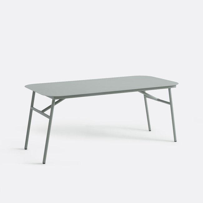 Table de jardin métal acier, Hanso vert LA REDOUTE INTERIEURS