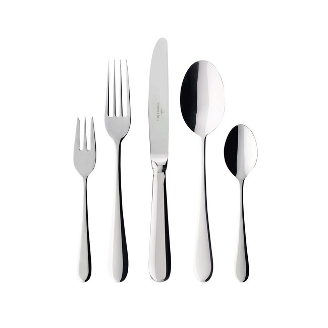 Ménagère 30Pcs. OSCAR Couleur argent/platine <span itemprop=