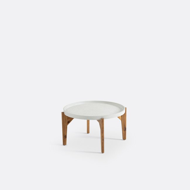 Tavolino, Médan grigio/legno LA REDOUTE INTERIEURS