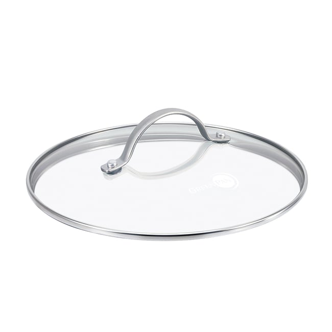 Couvercle 28 cm en Verre transparent / cristal <span itemprop=