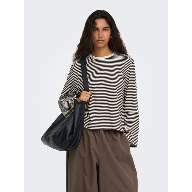 Top marron - coffee bean 1 <span itemprop=