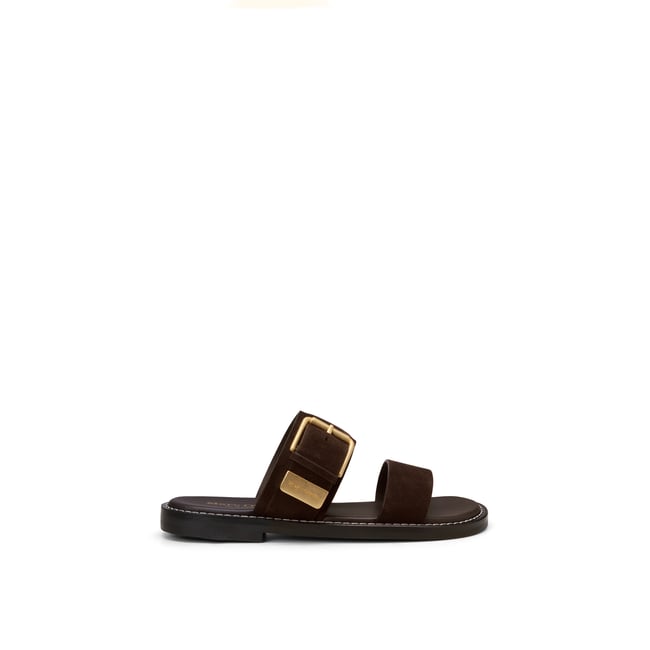 Mule modèle Stina en cuir de vache noble - MARC O'POLO