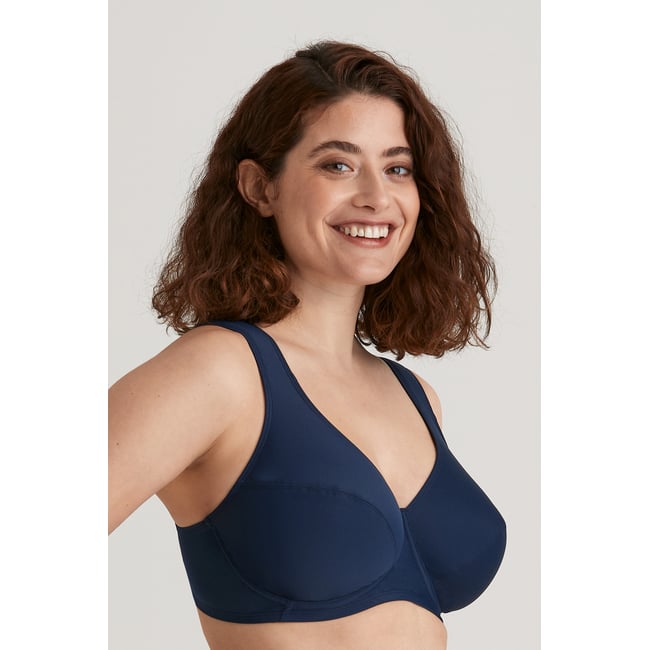 Soutien-gorge De Bikini Miss Mary Of Sweden Azur - Sans Armature, Bon Soutien, Motif Imprimé, Taille 95D (bleu Marine, Pour Un Confort Optimal à La Plage) - 8