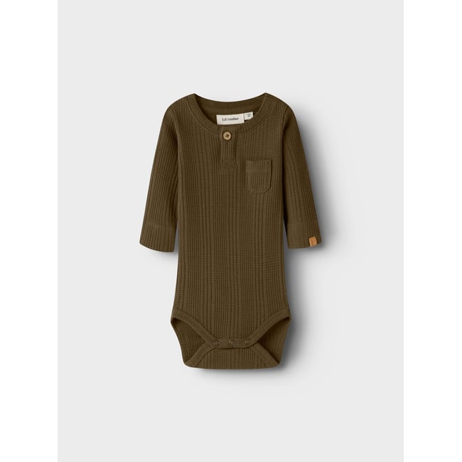 Barboteuse marron - teak1 <span itemprop=