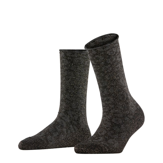 Chaussettes Shiny Special Edition noir basique <span itemprop=