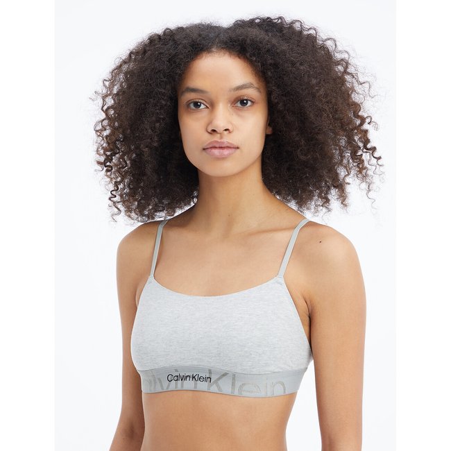 Brassière spalline sottili grigio CALVIN KLEIN UNDERWEAR