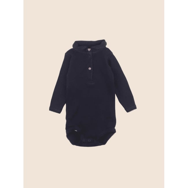 Body à col - Etat satisfaisant bleu <span itemprop=