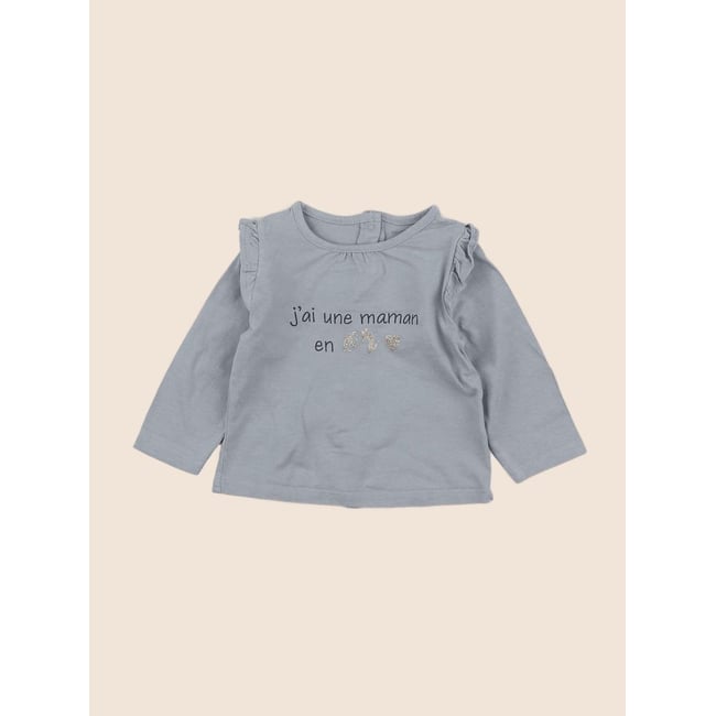 Tee-shirt - Très bon état vert <span itemprop=