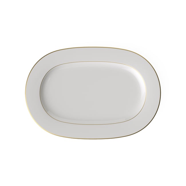 Plat De Service ANMUT Couleur blanc <span itemprop=