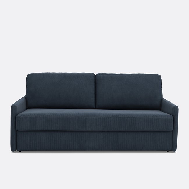 Schlafsofa aus Feinrippsamt, HR-Schaum, Marta - LA REDOUTE INTERIEURS