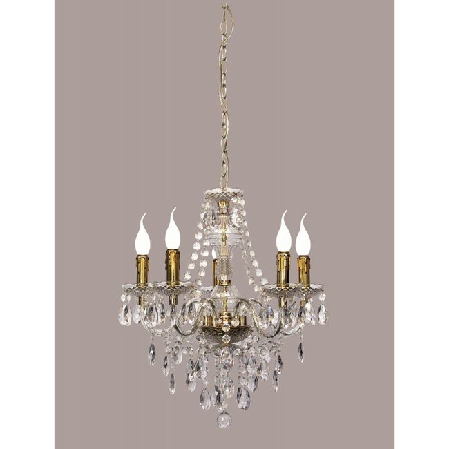 Lustre baroque 5 Lampes - TRIO