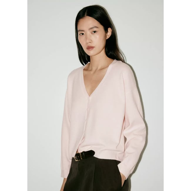 Cardigan col V boutons - MANGO