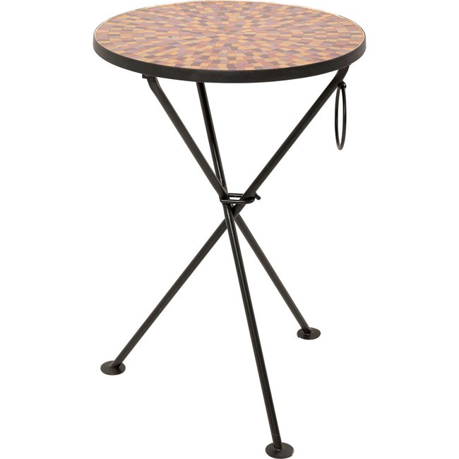 Table d'appoint pliable mosaïque, CLACK - KARE DESIGN
