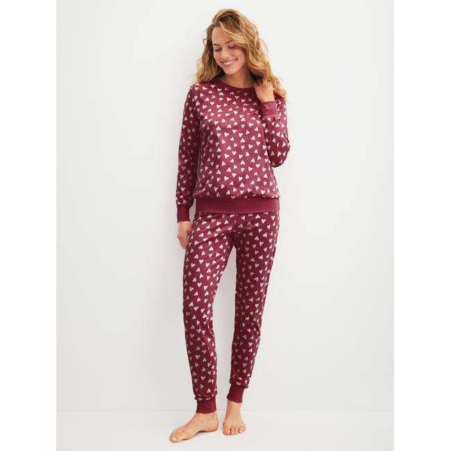 Pyjama avec bords élastiques manches longues Coton COTTON SPECIAL - CALIDA