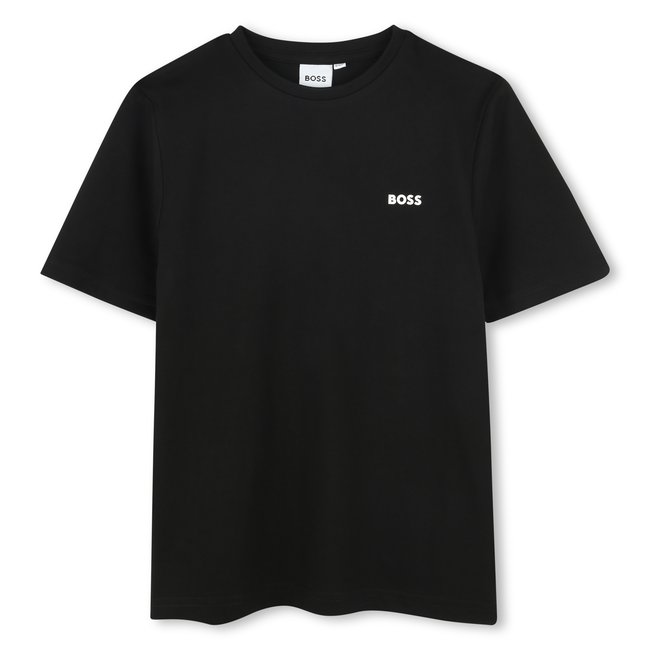 TEE-SHIRT MANCHES COURTES - BOSS KIDSWEAR