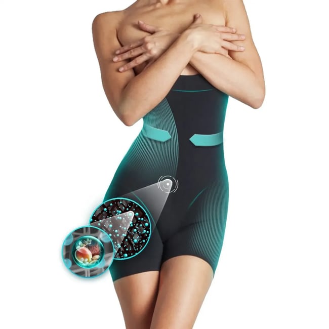 Panty Minceur Ventre Plat noir <span itemprop=