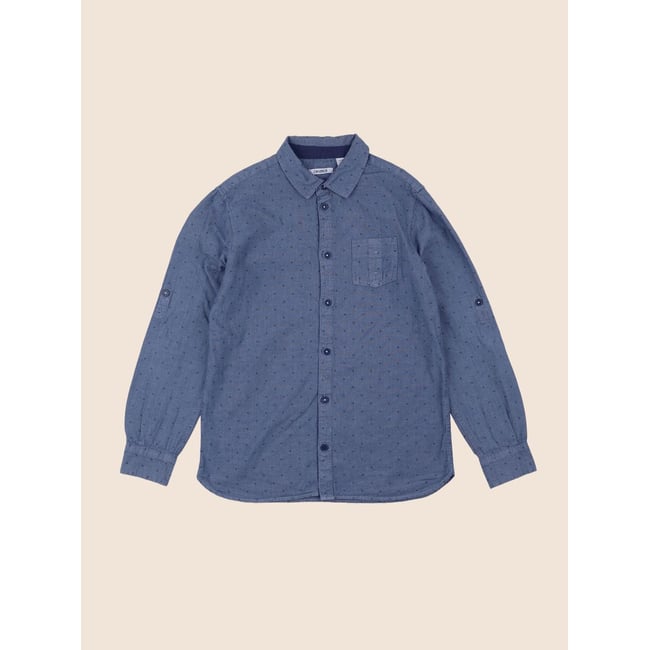 Chemise - Très bon état bleu <span itemprop=