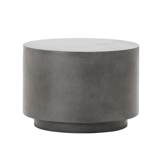 Table en béton Out h 35 cm Couleur v002229 <span itemprop=