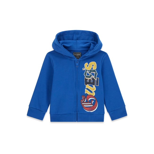 Sweat À Capuche Avec Logo blau multi <span itemprop=