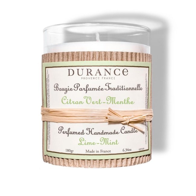 Bougie parfumée CITRON VERT MENTHE - DURANCE