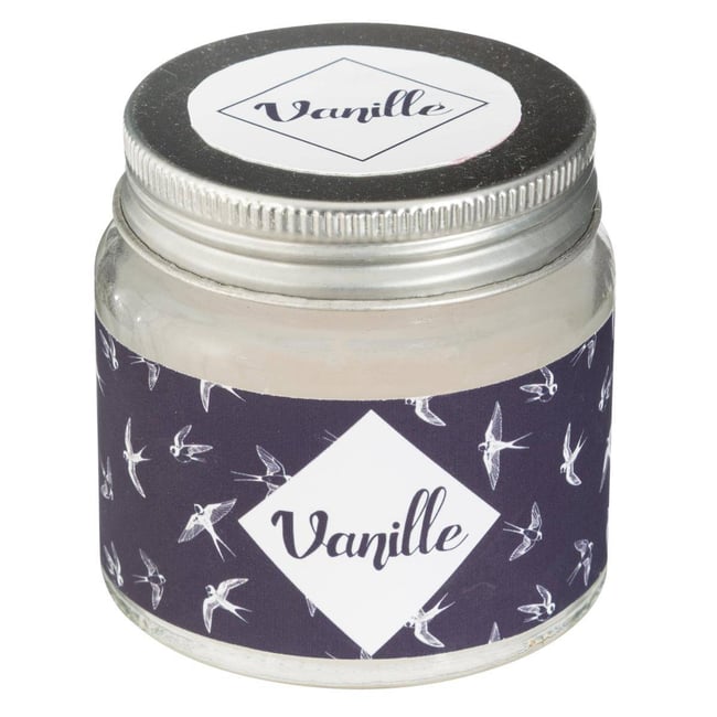 Bougie parfumée Couleur bleu foncé <span itemprop=