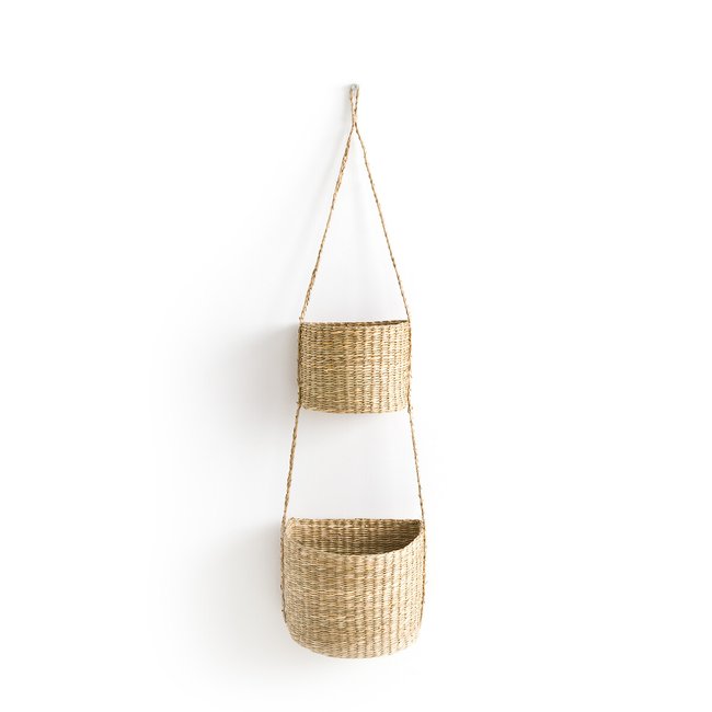 Cestas colgantes de herbario, Cesta natural <span itemprop=