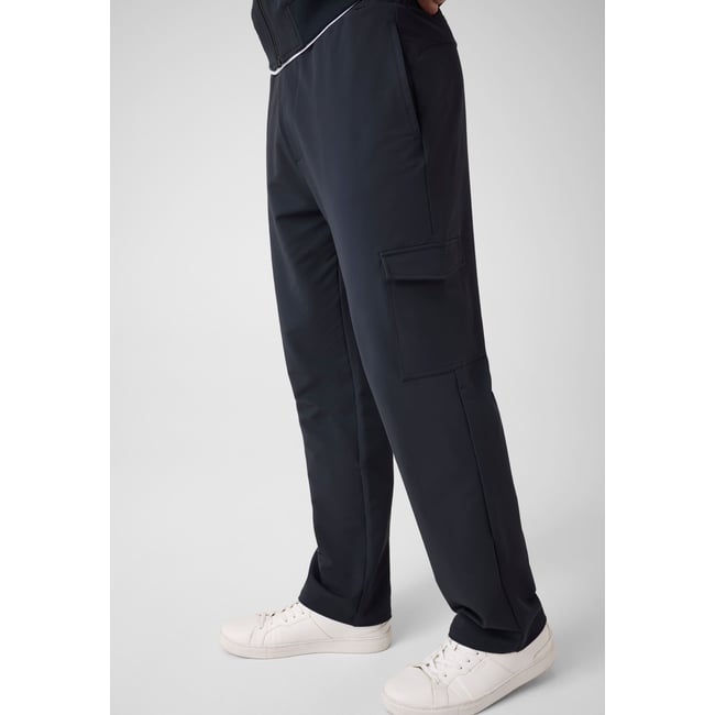 Pantalon Cargo En Nylon noir <span itemprop=