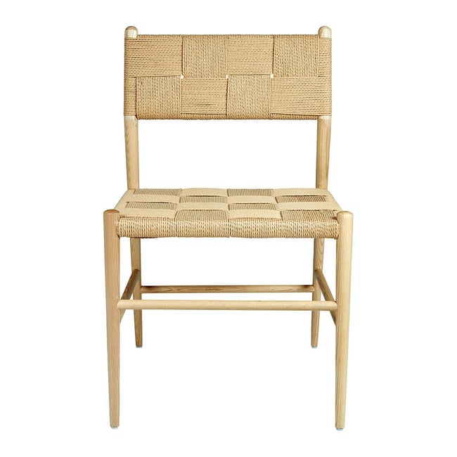Chaise JULIETTE - Bois blond Couleur naturel <span itemprop=