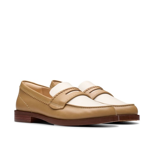 Mocassini in pelle Straven Edge - CLARKS
