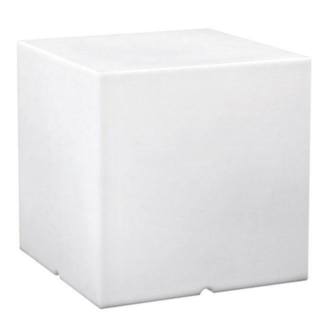 Cube lumineux filaire CARRY Couleur blanc <span itemprop=