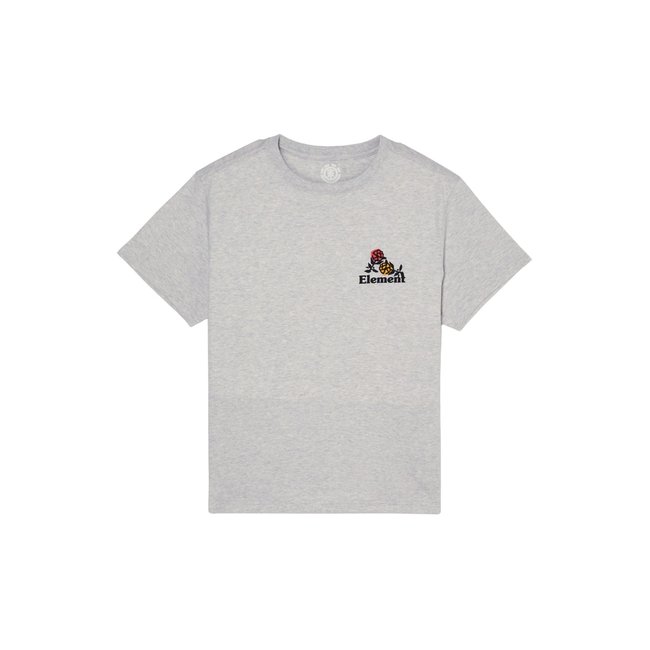 T-Shirt manches courtes HANDS FULL gris mid grey heather <span itemprop=