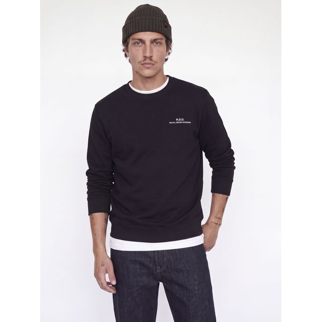 Sweat-Shirt noire - black <span itemprop=
